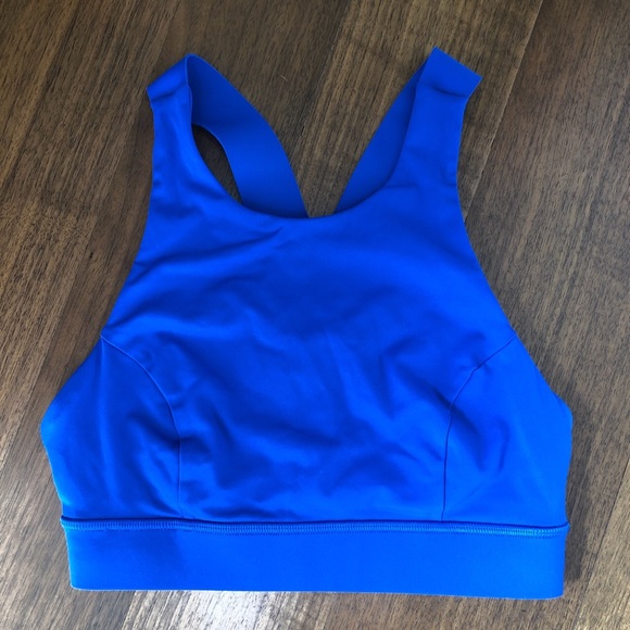 lululemon athletica Tops - Blue Lululemon Crop Top